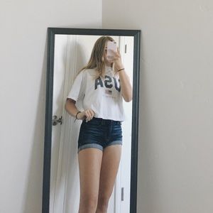Brandy Melville Cropped Tee
